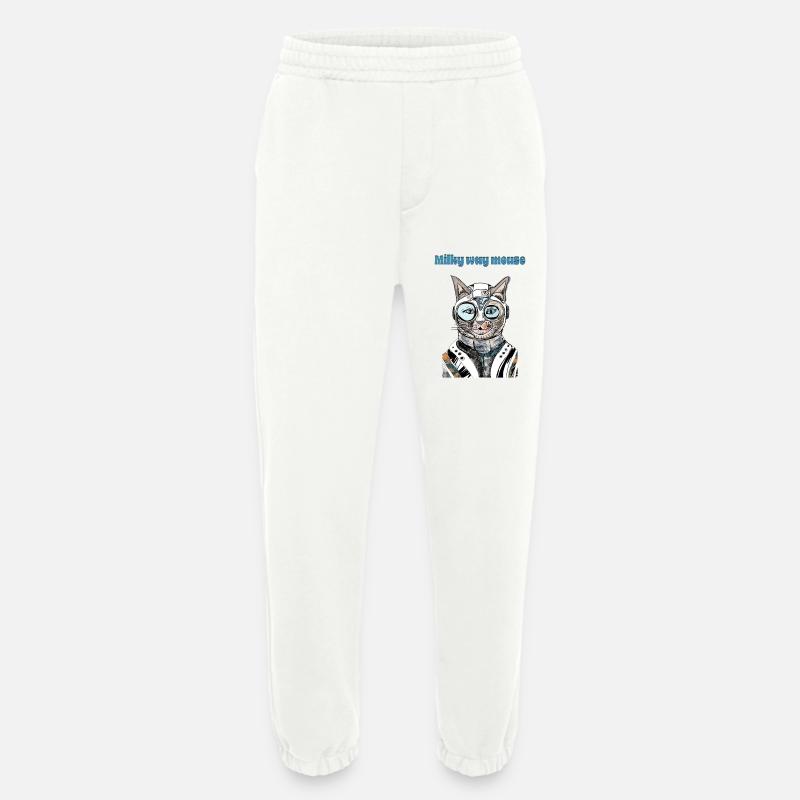 Milchstraßen-Maus - Heavyweight Jogginghose - made by SPREAD - OFF WHITE