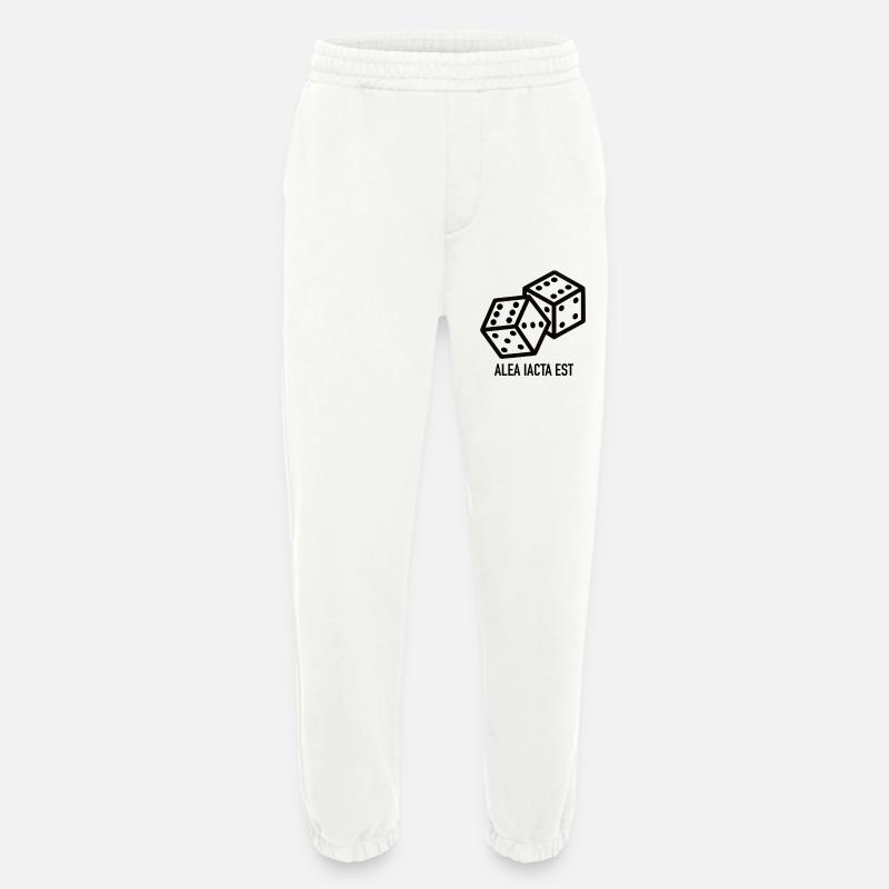 Die Würfel sind gefallen - Heavyweight Jogginghose - made by SPREAD  - OFF WHITE