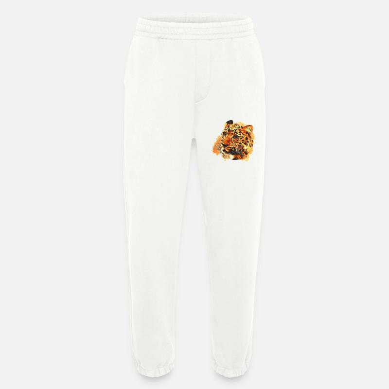 für jedermann, gepardengesicht - Heavyweight Jogginghose - made by SPREAD  - OFF WHITE