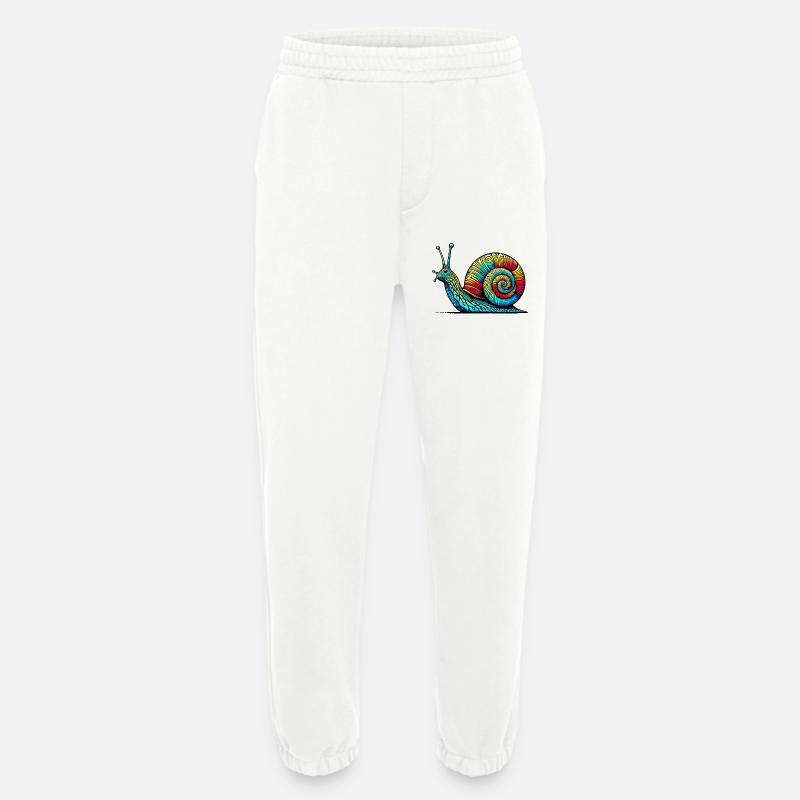 Schnecke - Heavyweight Jogginghose - made by SPREAD  - OFF WHITE
