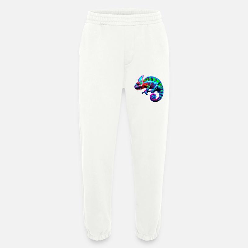 Chameleon - Heavyweight Jogging Pants - made by SPREAD  - OFF WHITE