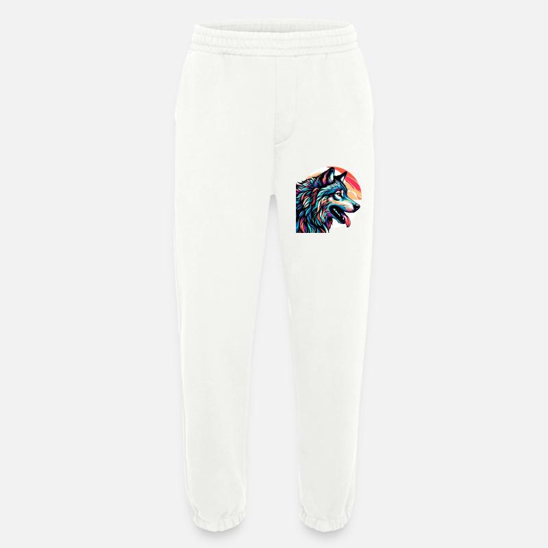 Wolf - Heavyweight Jogginghose - made by SPREAD - OFF WHITE
