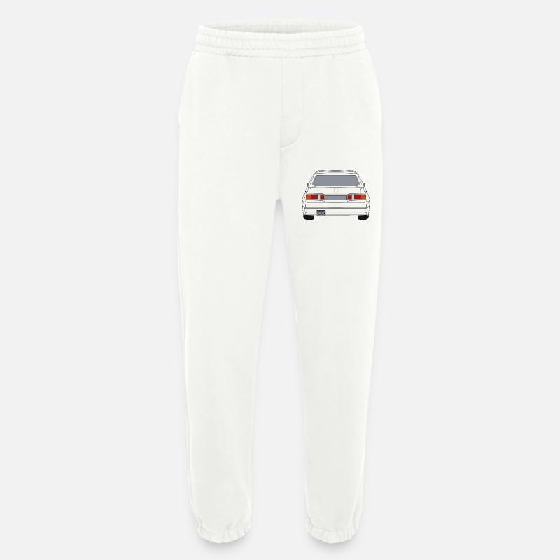 Deutsches Auto Heckansicht Weiß - Heavyweight Jogginghose - made by SPREAD  - OFF WHITE