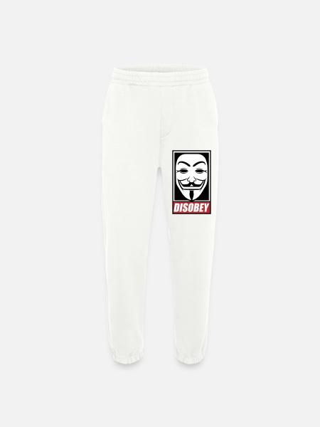 Disobey Colors changeable - Heavyweight Jogging Pants - made by SPREAD  - OFF WHITE
