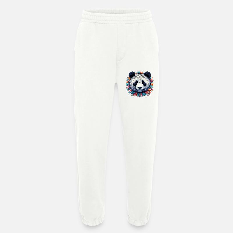 Panda - Heavyweight Jogginghose - made by SPREAD - OFF WHITE