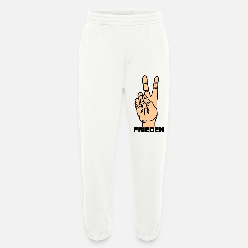 Handgeste deutsch Hautton - Heavyweight Jogginghose - made by SPREAD  - OFF WHITE