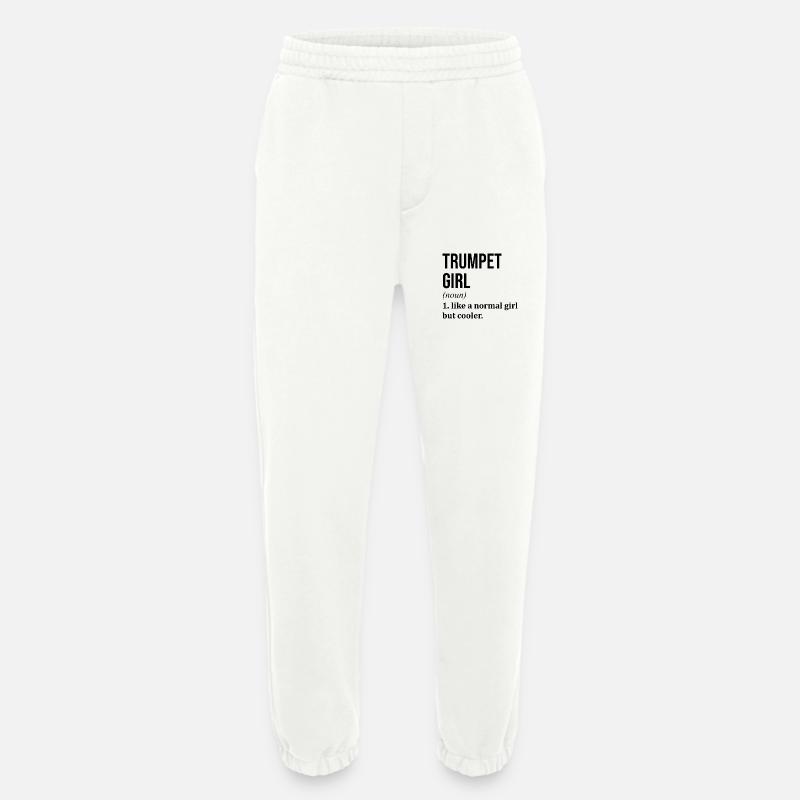 Trompete - Heavyweight Jogginghose - made by SPREAD  - OFF WHITE