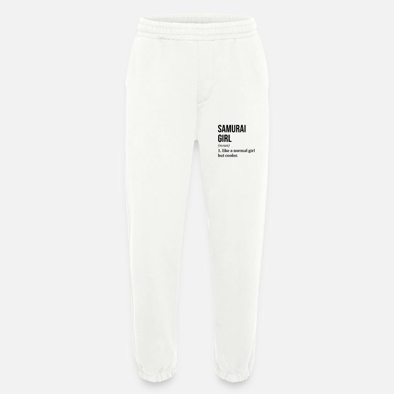 Samurai - Heavyweight Jogginghose - made by SPREAD  - OFF WHITE