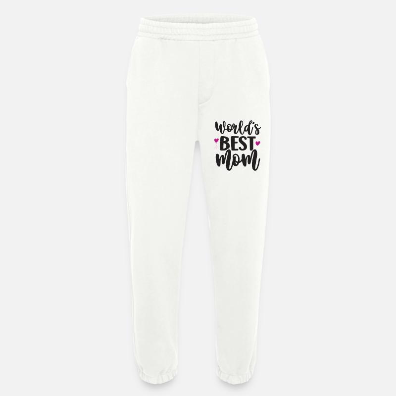Die beste Mutter der Welt - Heavyweight Jogginghose - made by SPREAD  - OFF WHITE