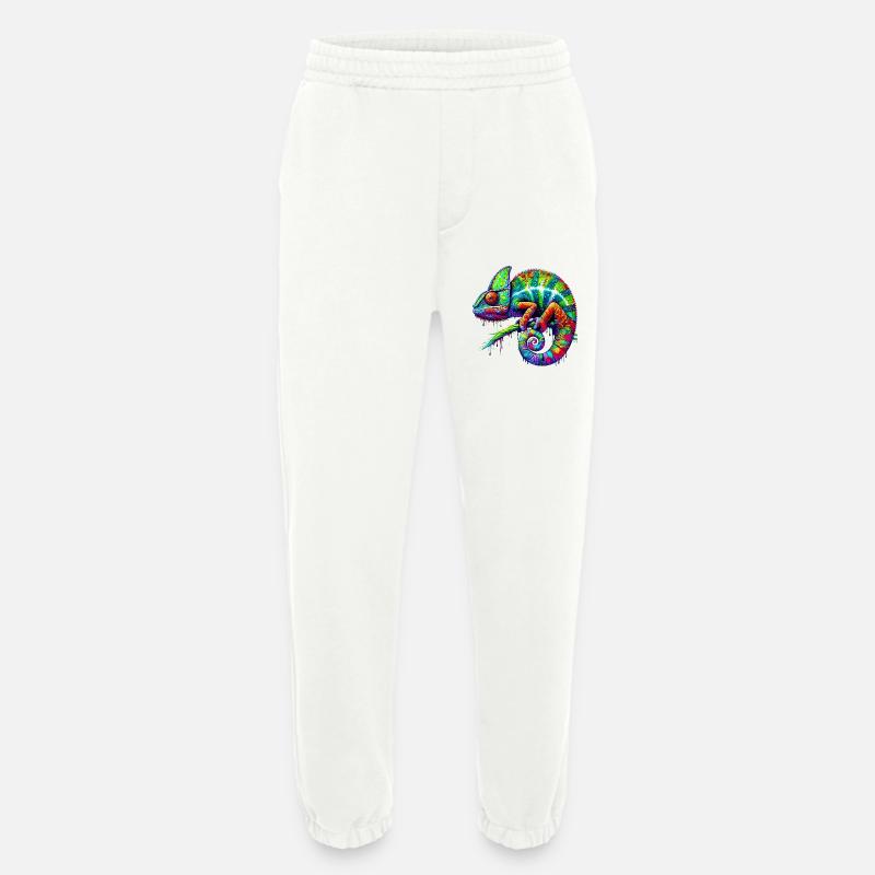 Caméléon - Pantalon de jogging bio épais fabriqué en UE - OFF WHITE