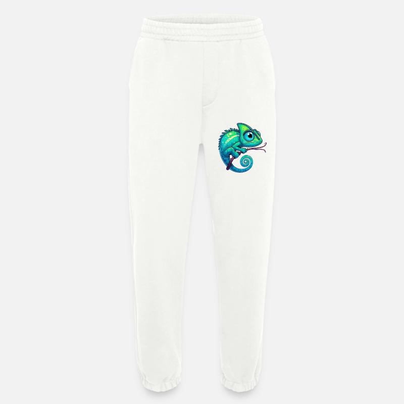 Caméléon - Pantalon de jogging bio épais fabriqué en UE - OFF WHITE