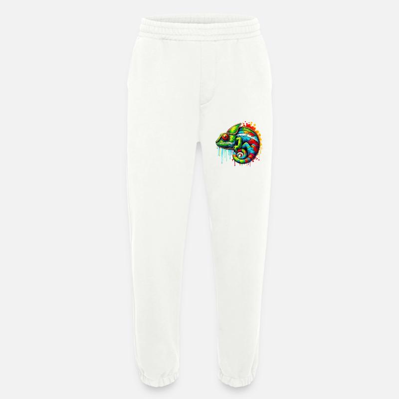 Chameleon - Heavyweight Jogging Pants - made by SPREAD - OFF WHITE