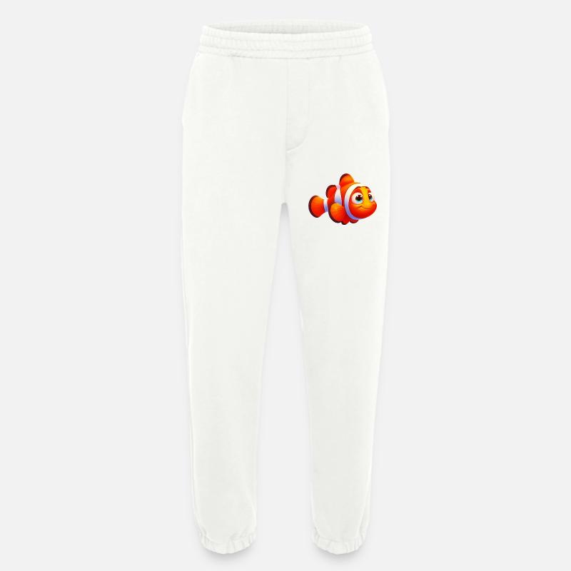 Clownfisch - Heavyweight Jogginghose - made by SPREAD  - OFF WHITE