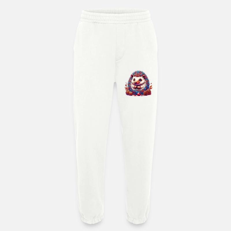 Hérisson - Pantalon de jogging bio épais fabriqué en UE - OFF WHITE