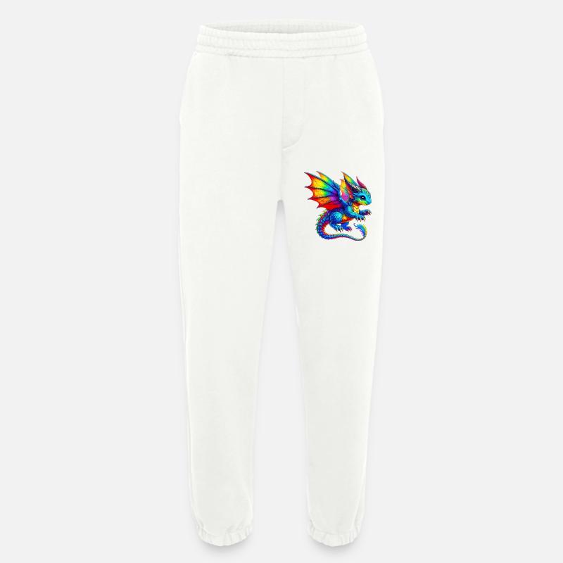 Drache - Heavyweight Jogginghose - made by SPREAD - OFF WHITE