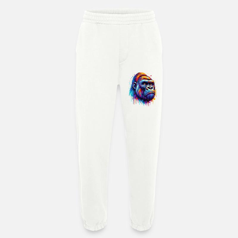Gorilla - Heavyweight Jogginghose - made by SPREAD  - OFF WHITE