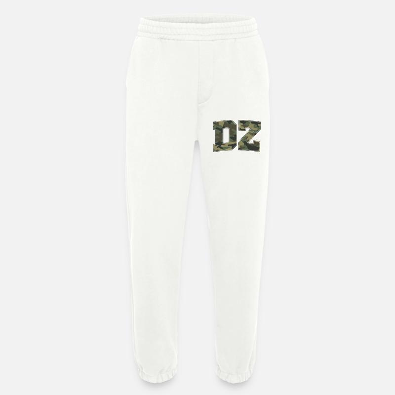Militärischer Tarnbrief 3D - Heavyweight Jogginghose - made by SPREAD  - OFF WHITE