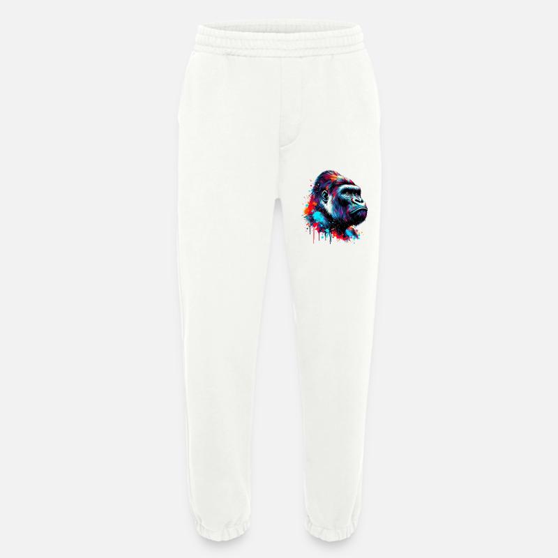 Gorilla - Heavyweight Jogginghose - made by SPREAD  - OFF WHITE