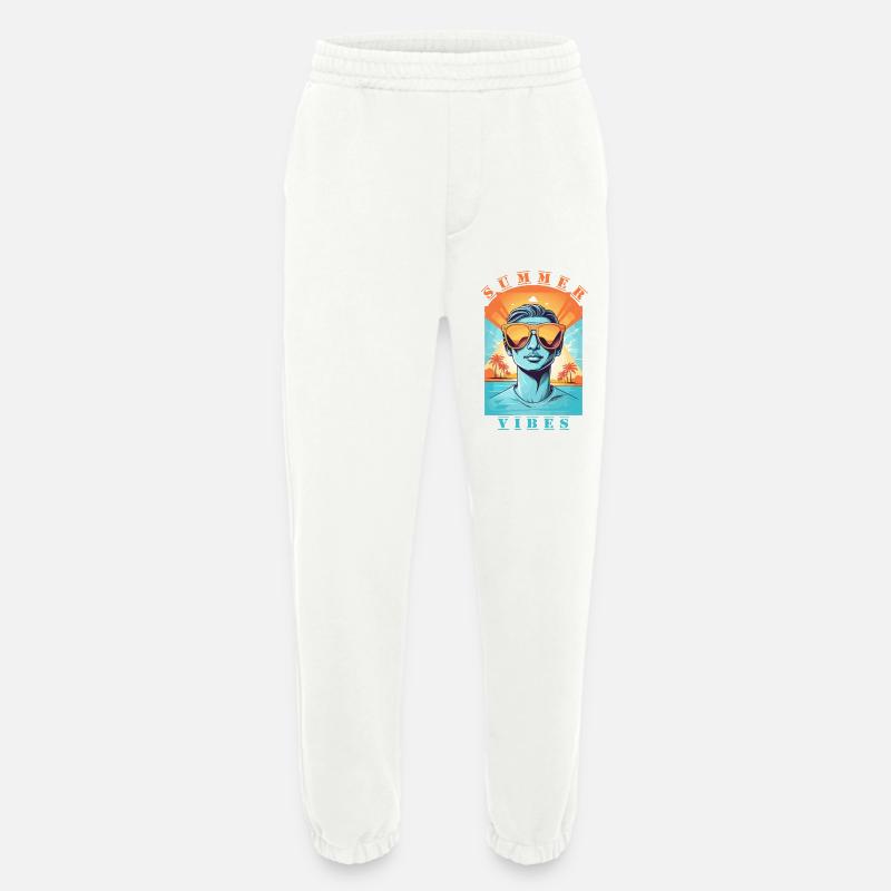 Coole Hipster - Heavyweight Jogginghose - made by SPREAD  - OFF WHITE