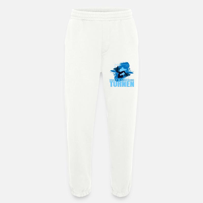 Kraft in Bewegung - Turnen - Heavyweight Jogginghose - made by SPREAD  - OFF WHITE