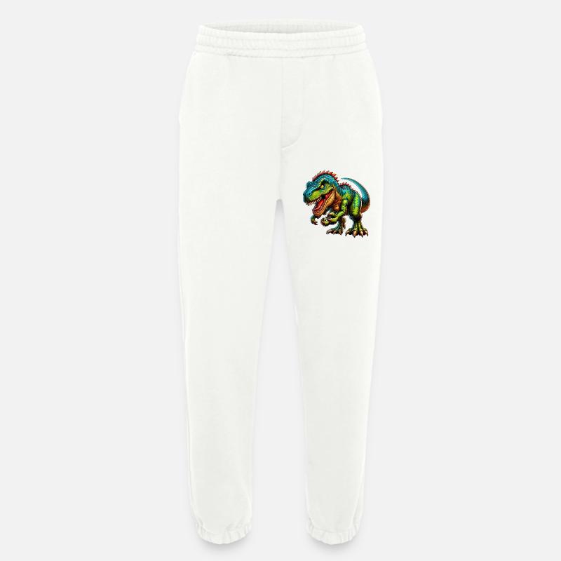 Dinosaurier - Heavyweight Jogginghose - made by SPREAD  - OFF WHITE