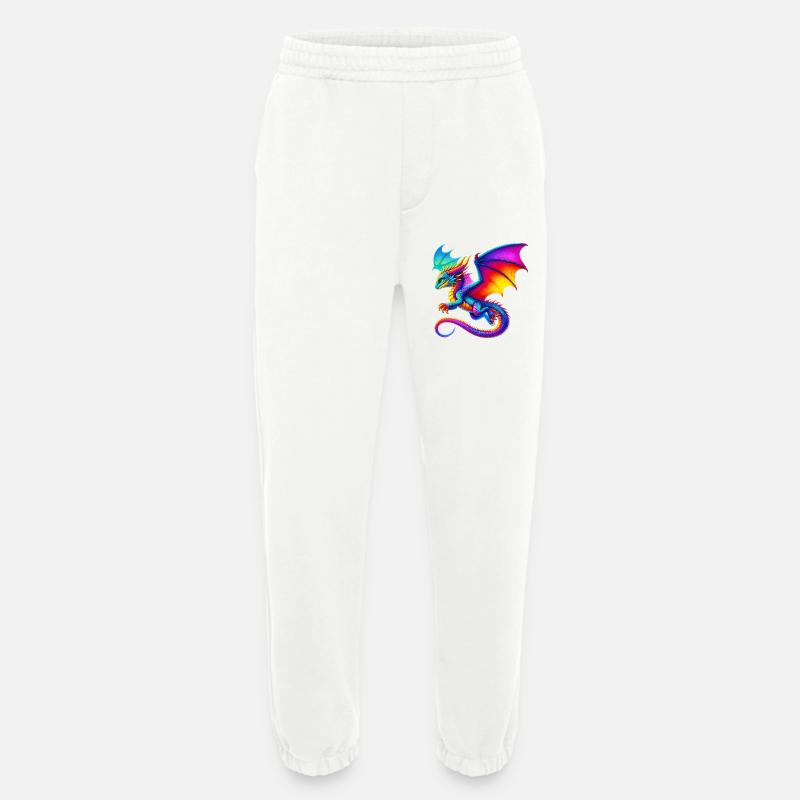 Drache - Heavyweight Jogginghose - made by SPREAD  - OFF WHITE