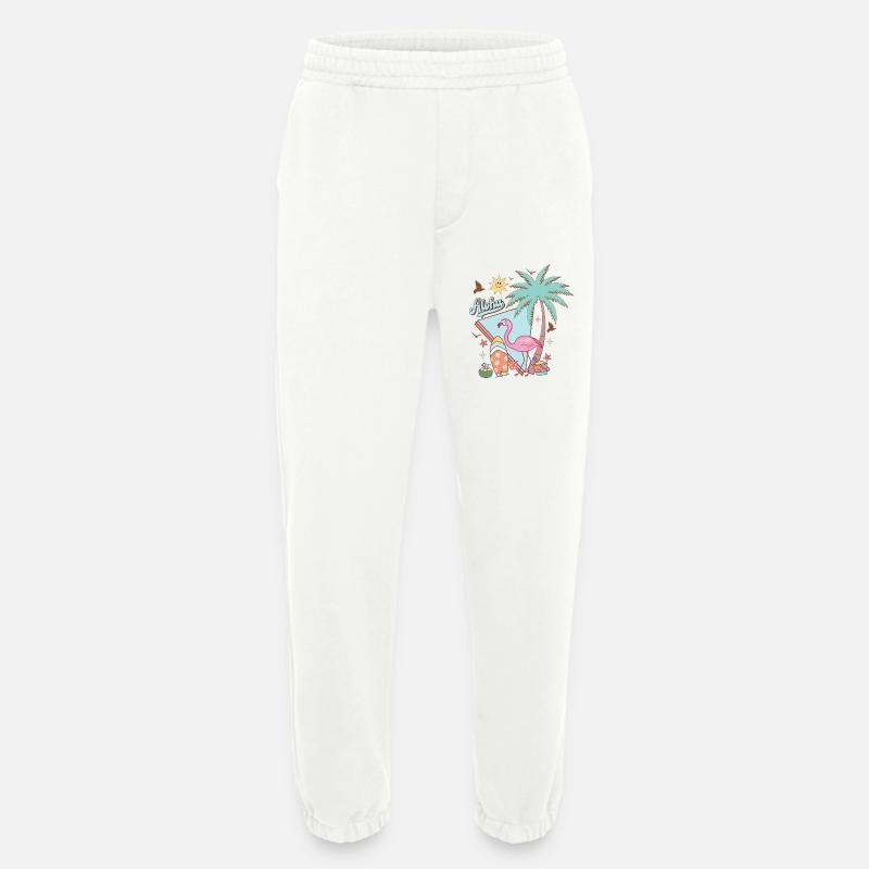 Aloha Sommer - Heavyweight Jogginghose - made by SPREAD  - OFF WHITE