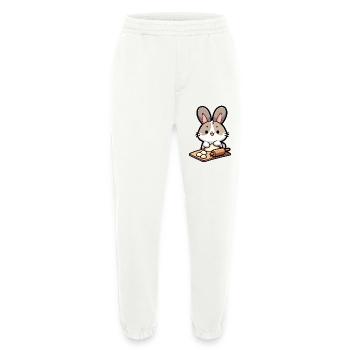 Bunny Baker: Der Teig-Delighter - Heavyweight Jogginghose - made by SPREAD  - OFF WHITE - Vorne