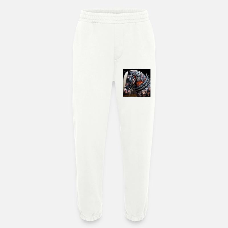 Tätowiertes schweres Pferd - Heavyweight Jogginghose - made by SPREAD  - OFF WHITE
