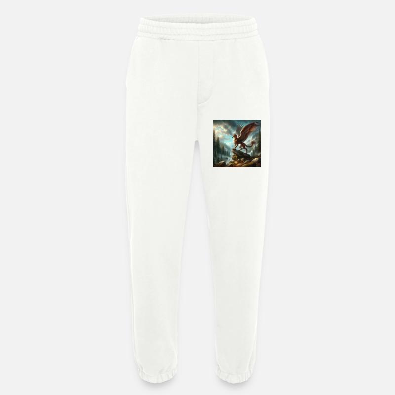 Peryton - Heavyweight Jogging Pants - made by SPREAD  - OFF WHITE