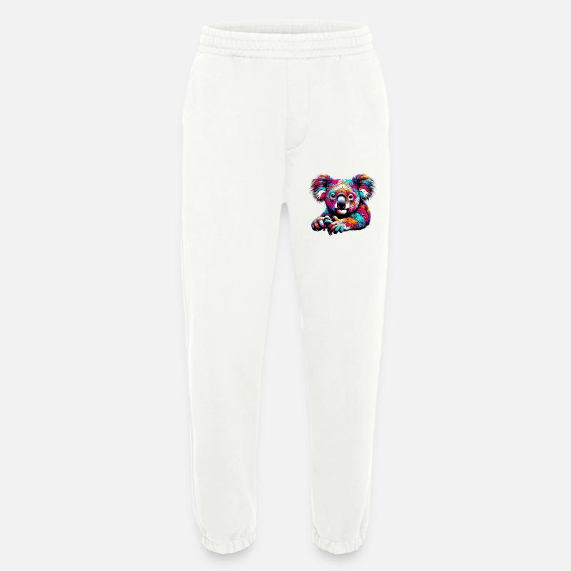 Koala - Heavyweight Jogging Pants - made by SPREAD - OFF WHITE