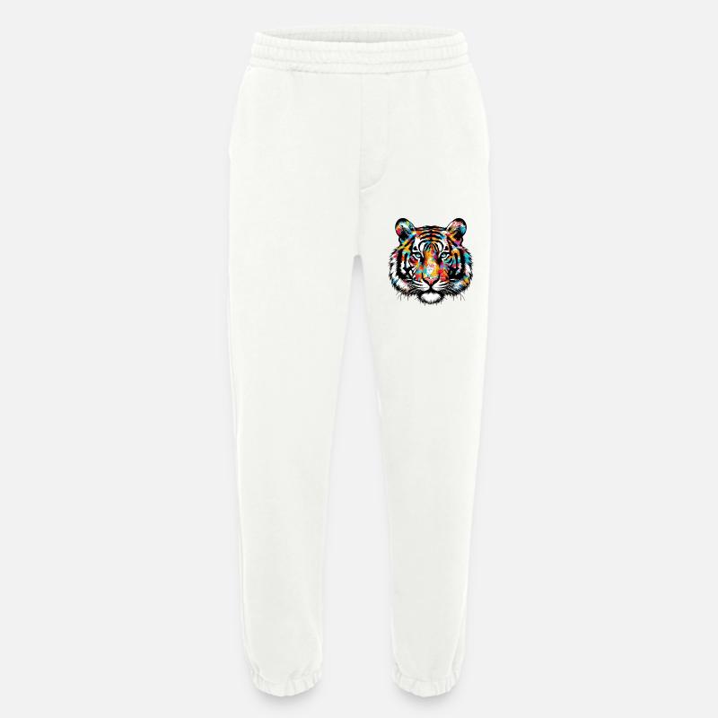 Tiger - Heavyweight Jogginghose - made by SPREAD  - OFF WHITE