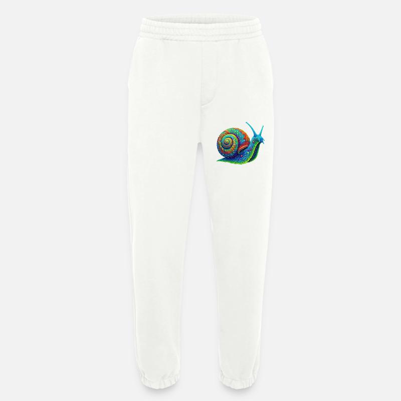 Snail - Heavyweight Jogging Pants - made by SPREAD - OFF WHITE
