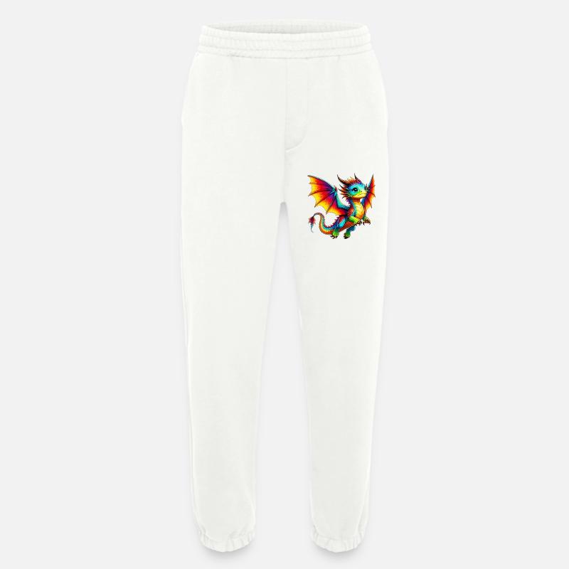 Drache - Heavyweight Jogginghose - made by SPREAD - OFF WHITE