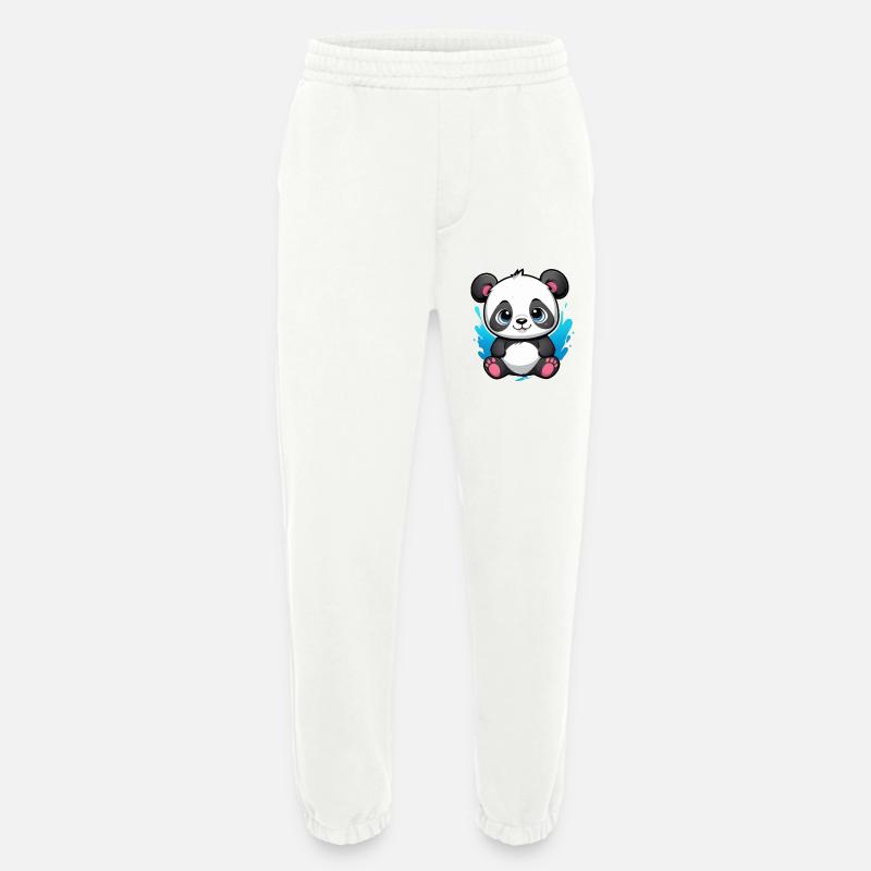 Panda Bär - Heavyweight Jogginghose - made by SPREAD  - OFF WHITE