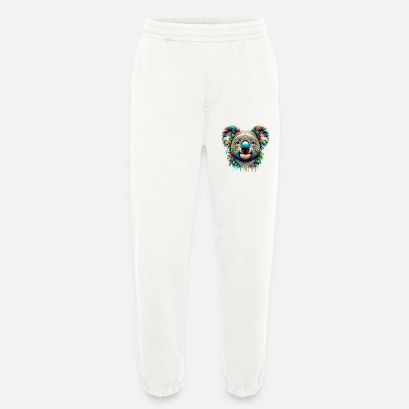 Koala - Heavyweight Jogginghose - made by SPREAD  - OFF WHITE