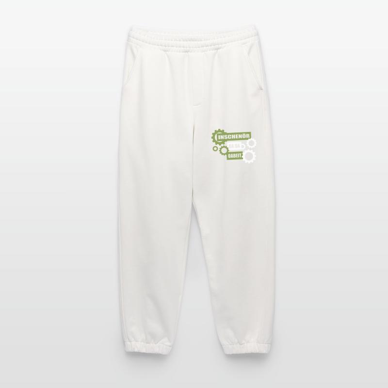 Inschenör ba da Oabeit, engineer at work Heavyweight Jogging Pants - made by SPREAD 