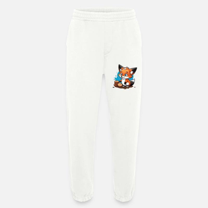 Fuchs Süßer Fratz - Heavyweight Jogginghose - made by SPREAD  - OFF WHITE
