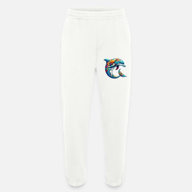 Delfin - Heavyweight Jogginghose - made by SPREAD  - OFF WHITE