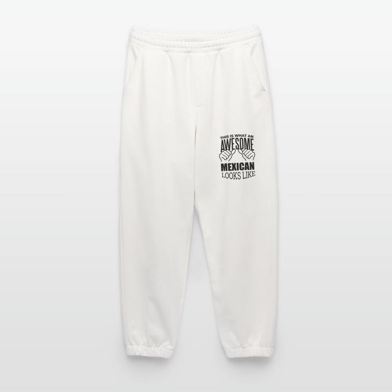 Mexico Heavyweight Jogging Pants - made by SPREAD 
