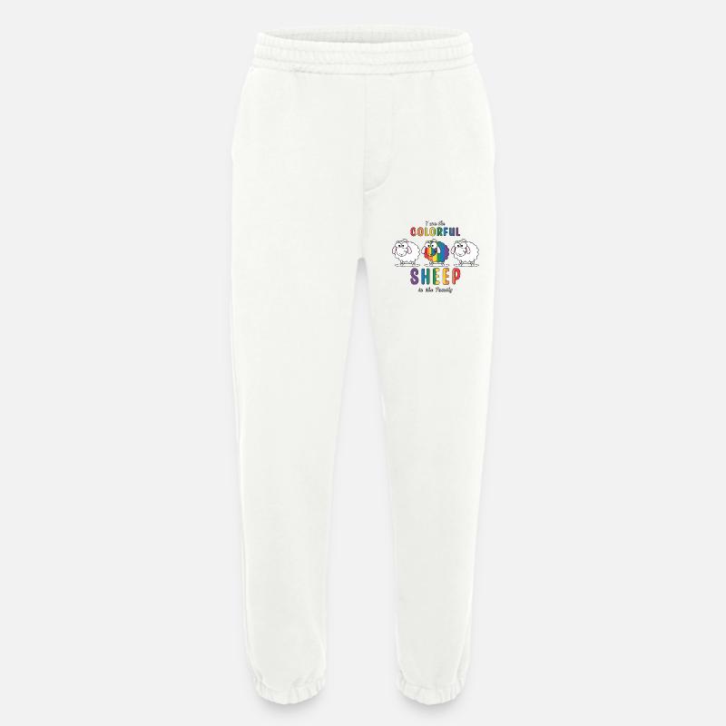 Das bunte Schaf - Heavyweight Jogginghose - made by SPREAD  - OFF WHITE