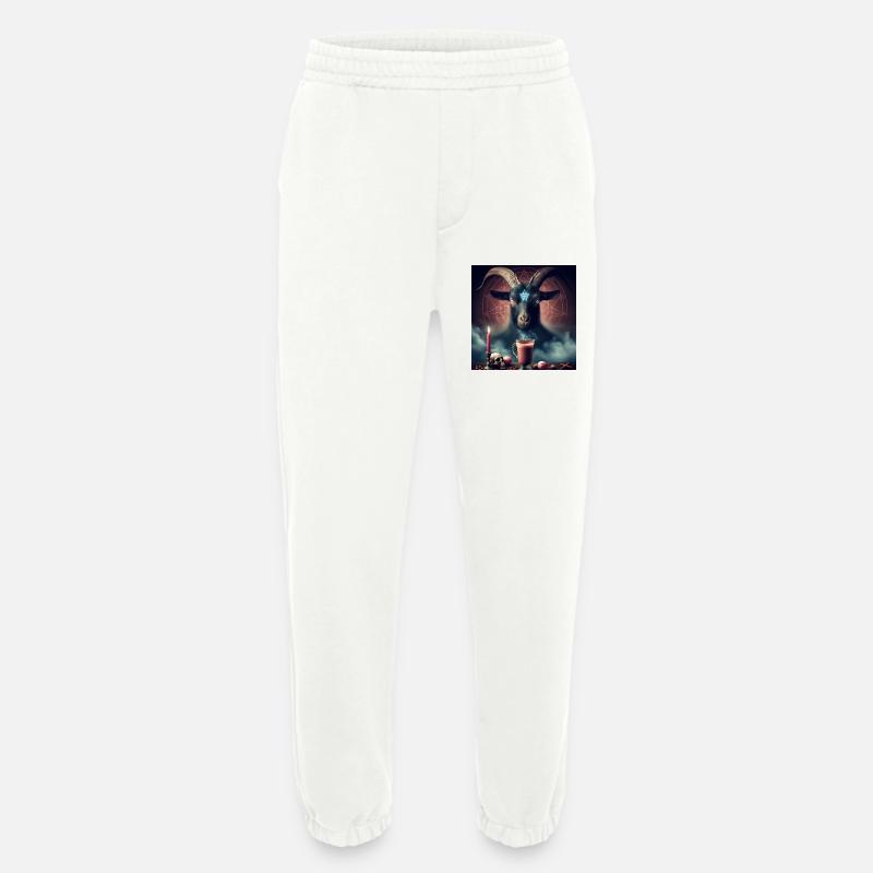 Satan anrufen - Heavyweight Jogginghose - made by SPREAD - OFF WHITE