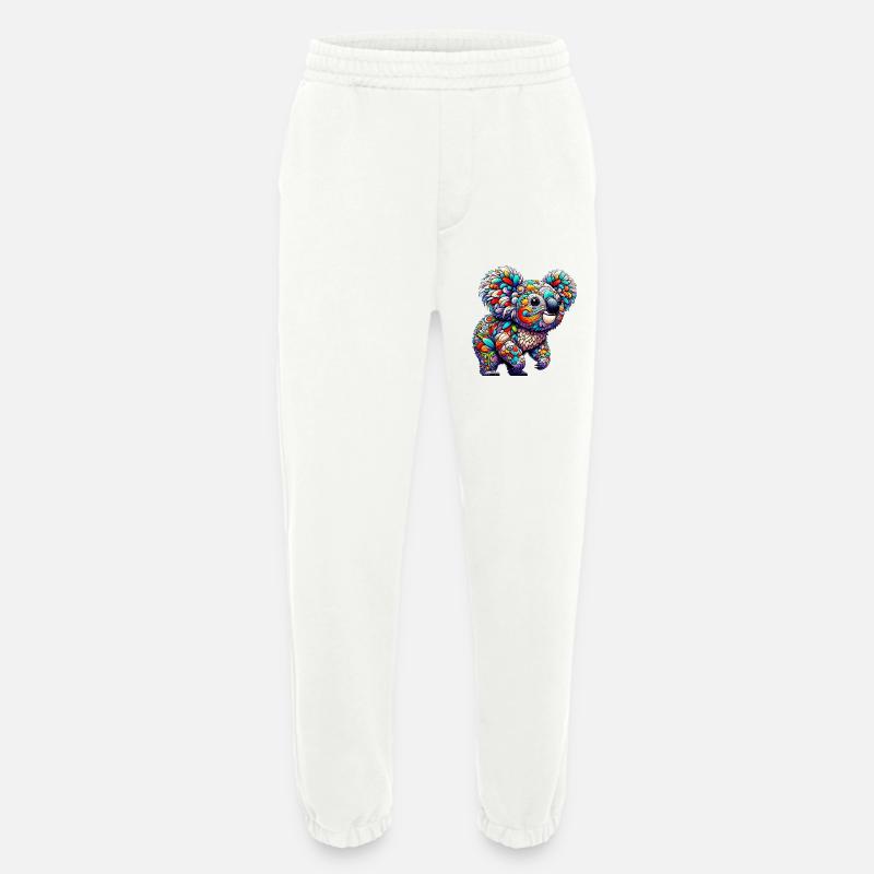 Koala - Pantalon de jogging bio épais fabriqué en UE - OFF WHITE