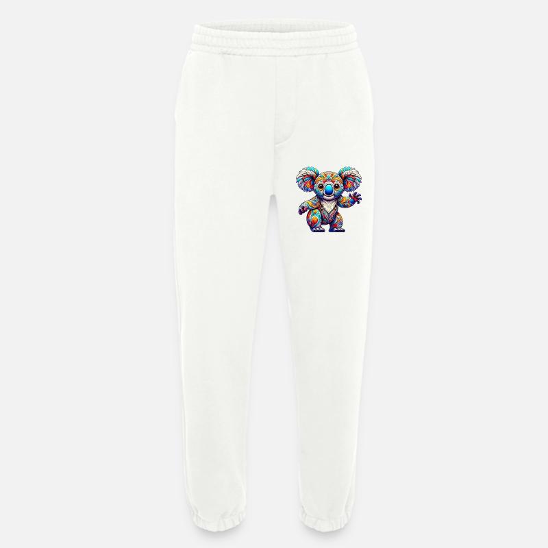 Koala - Heavyweight Jogging Pants - made by SPREAD - OFF WHITE