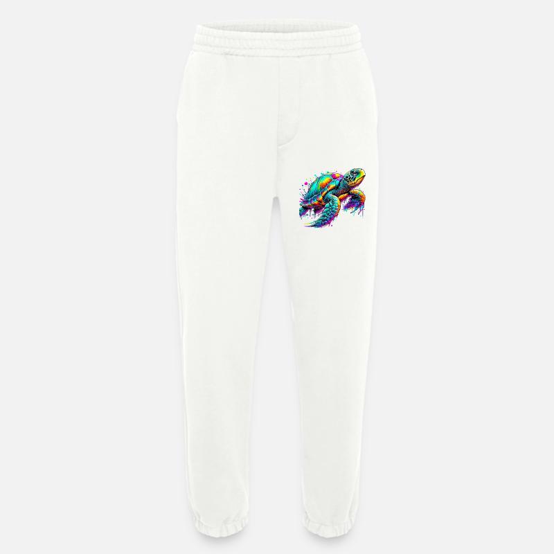 Schildkröte - Heavyweight Jogginghose - made by SPREAD  - OFF WHITE
