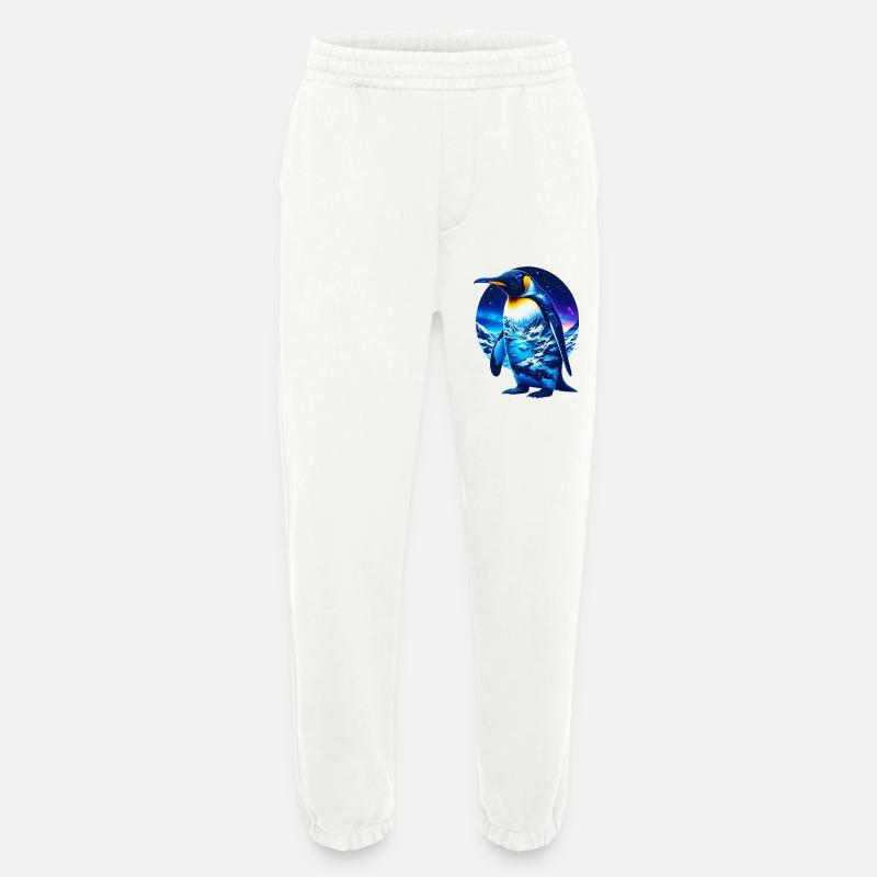 Pinguin - Heavyweight Jogginghose - made by SPREAD  - OFF WHITE