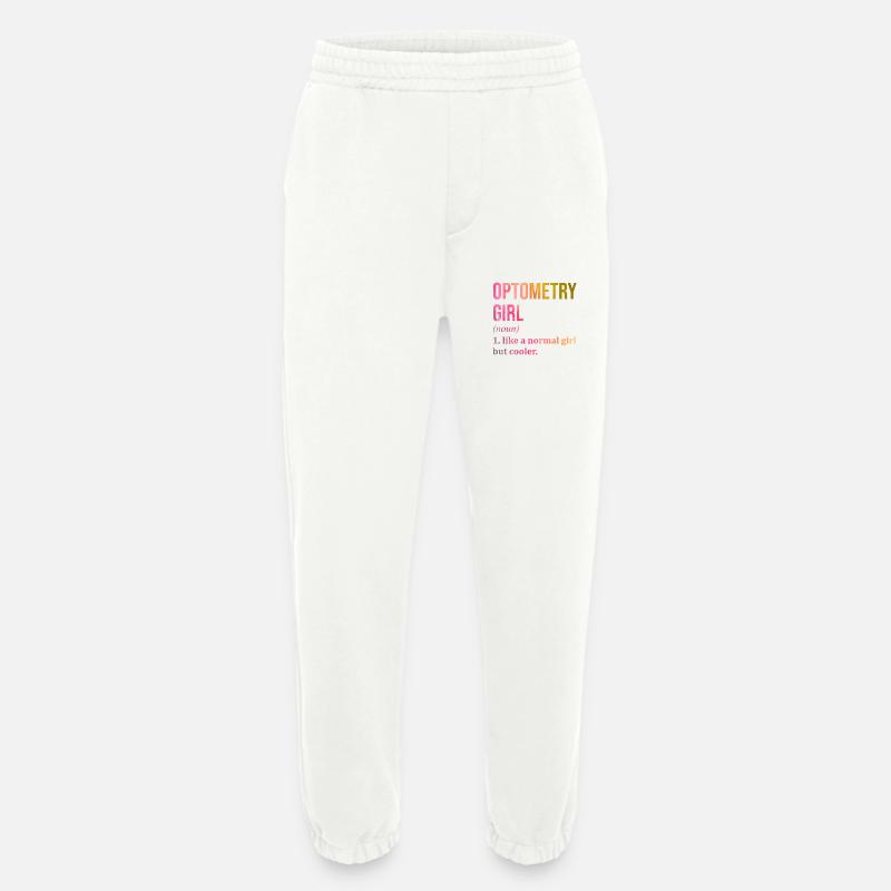 Optometrie - Heavyweight Jogginghose - made by SPREAD  - OFF WHITE
