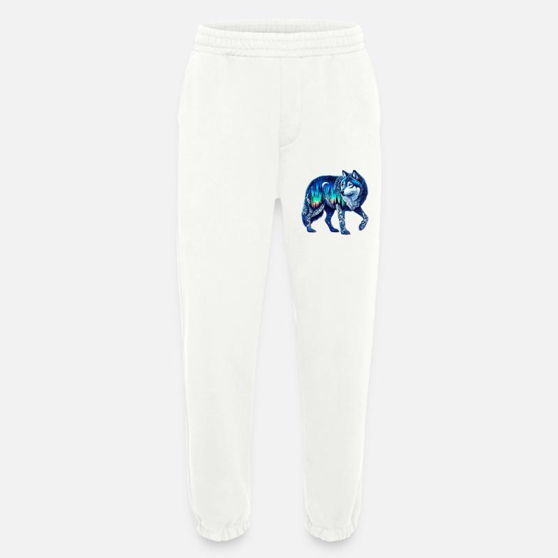 Wolf - Heavyweight Jogginghose - made by SPREAD  - OFF WHITE
