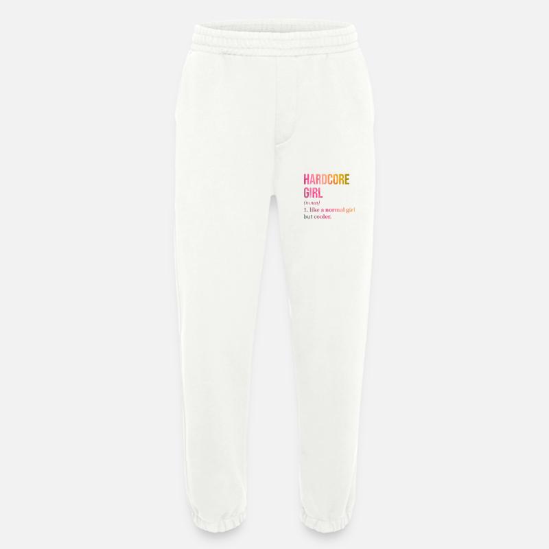 Hardcore - Heavyweight Jogging Pants - made by SPREAD  - OFF WHITE