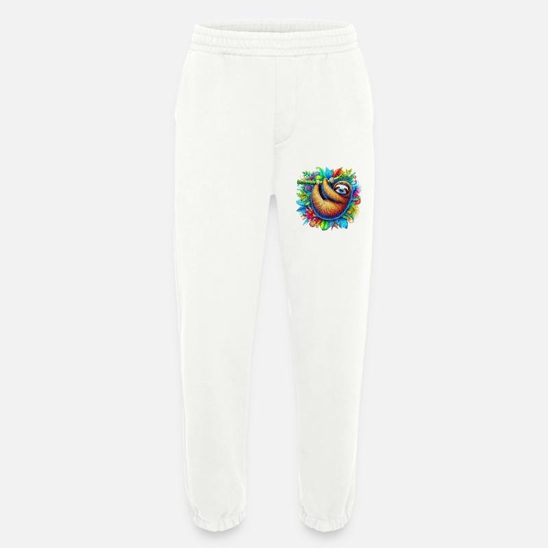 Faultier - Heavyweight Jogginghose - made by SPREAD  - OFF WHITE